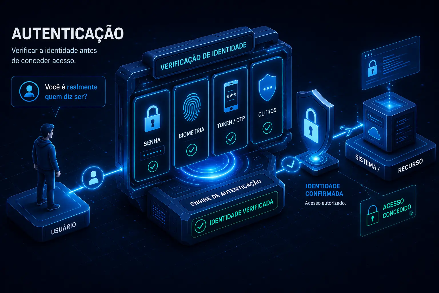 Imagem representando uma autenticação de usuário